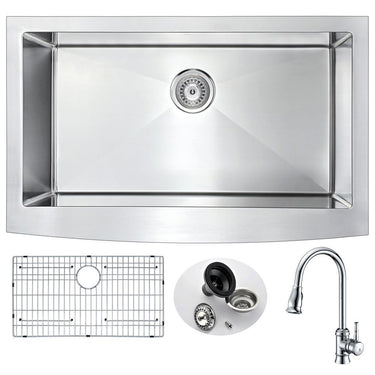 ANZZI ELYSIAN Series KAZ3620-044 Kitchen Sink Kitchen Sink ANZZI